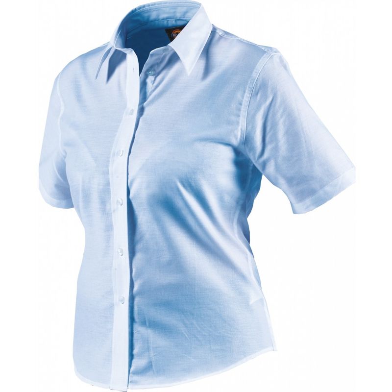 Dickies oxford weave chemise à manches courtes bleu marine