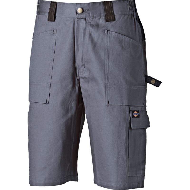 black work cargo shorts