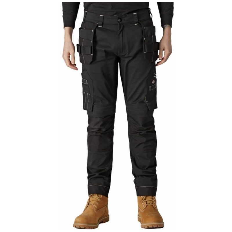 Pantalon de travail noir holster universal flex 44 - Noir - Noir - Dickies