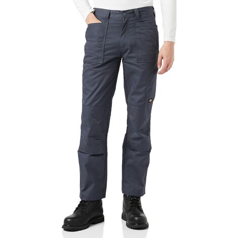 Dickies Pantaloni Action Flex, Pantaloni da Lavoro, Uomo, Grigio, 28W / 30L