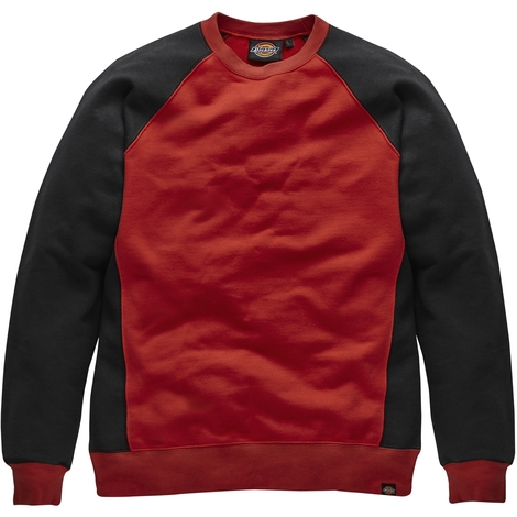 red and black sweatshirt