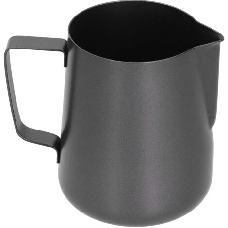 Dickwandiger Edelstahl-Milchkrug, 600 ml, für Kaffeeschaum, spitzer Ausgießer für Latte Art