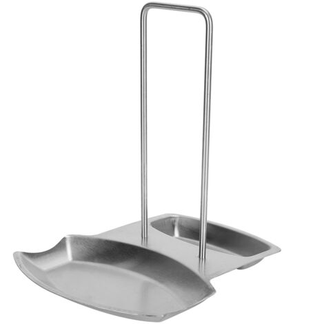 Dickwandiger Löffelhalter aus Edelstahl 304, Aufbewahrung für Topfdeckel, Küchenorganizer