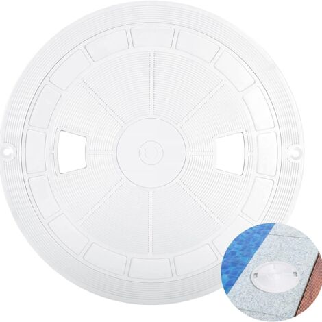 Die Poolskimmerabdeckung SPX1070C ist eine Ersatzabdeckung für die Hayward-Skimmer der Serien SP10711 und SP10712S.