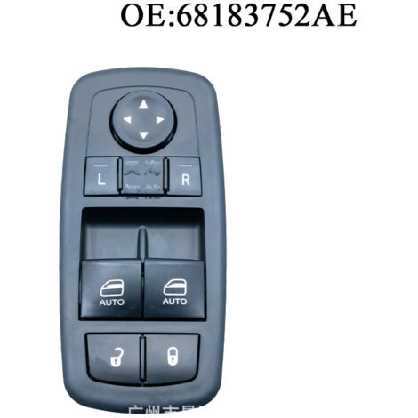 Die Teilenummer 68183752AE ist für Fensterheberschalter/-regler an Dodge Challenger-Fahrzeugen der Baujahre 2015-2017 geeignet.