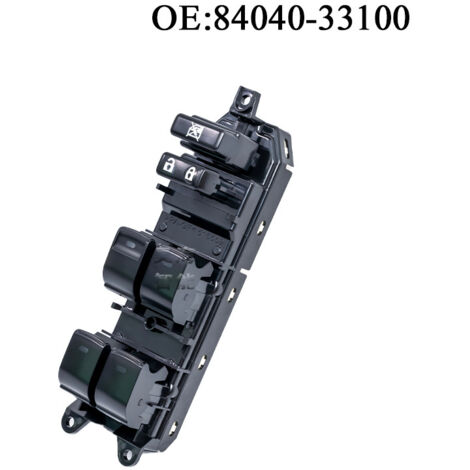 Die Teilenummer 84040-33100 ist für elektrische Fensterheberschalter und Fensterhebermechanismen des Toyota Prius geeignet.