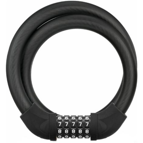 Diebstahlsicheres Kabel, Fahrradschloss mit Zahlenschloss (RKS870-BK) ROCKBROS