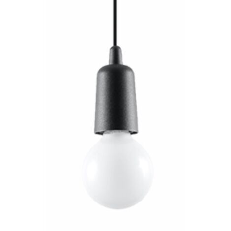 DIEGO 1 black pendant lamp