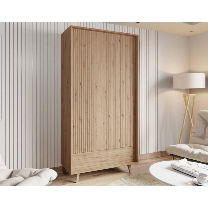 Diego - armoire - bois - 92x180 cm - bois