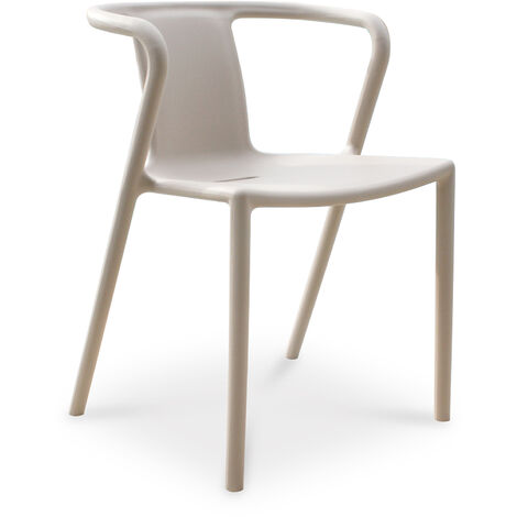 DIEGO - Fauteuil de jardin empilable en Polypropylène - CITY GARDEN