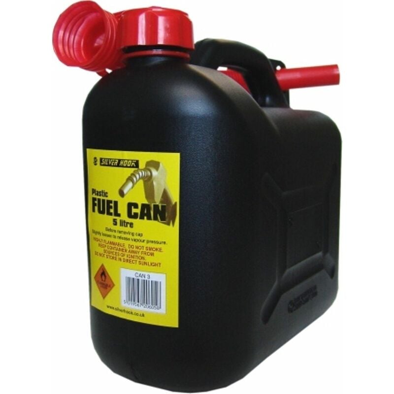 Silverhook - Diesel Fuel Can & Spout Black 5 Litre D/ICAN3