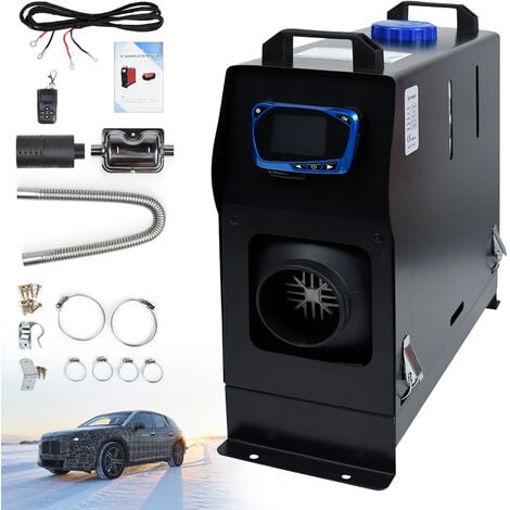 5-8KW 12V 24V Universal Auto Heizwerkzeug Diesel Lufterhitzer Einzelloch  LCD Monitor Parkplatz Wärmer für Auto