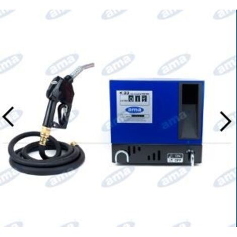 Dieselkraftstoffzapfsäule 230V mit Gummischlauch Durchmesser 20 Länge 4mt