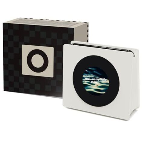 Dieser tragbare, kabellose Bluetooth-Lautsprecher zeigt Songtexte an, verfügt über ein Display und liefert einen satten Bass. Er ist mit iPhones und Android-Geräten kompatibel und somit ein ideales Ge