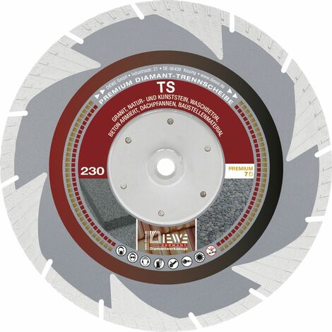 Diewe Diamant Trennscheibe TS 230mm - Handtrennscheibe für Stein und Beton