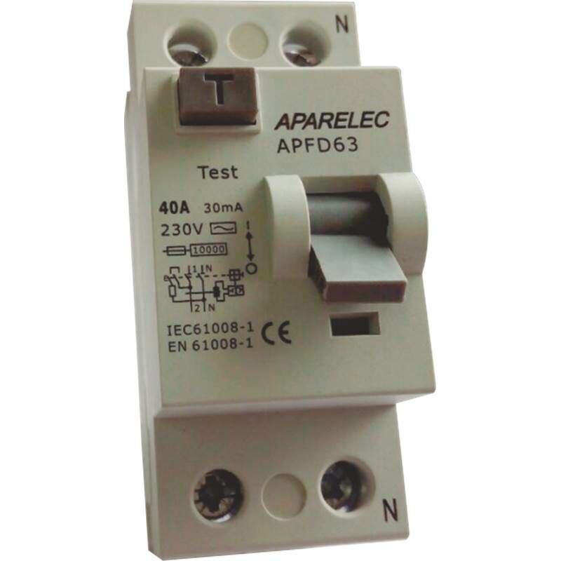 

Diferencial 2 polos 25 A 300 mA