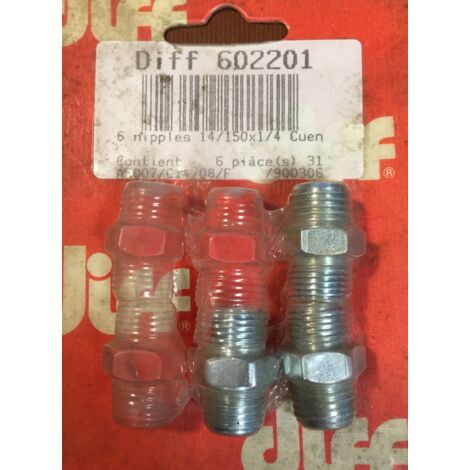 Diff 602201 - Nippel 14/150x1/4 Cuenod