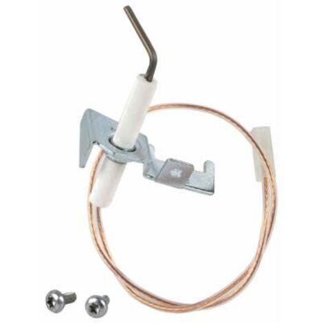 Diff – Bougie de contrôle – Electrode allumage chaudière – Longueur 200mm – Largeur 30mm – Compatible Saunier Duval S1003700