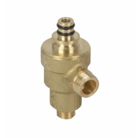 Diff – Disconnecteur pour chauffage central 1/4' – Filetage plomberie – Accessoire pour De Dietrich Chappée – Caleffi - 710796100