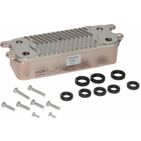 Diff – Echangeur thermique 18 plaques – Transfert efficace de chaleur – Compatible chaudières Saunier Duval – Référence 0020186154