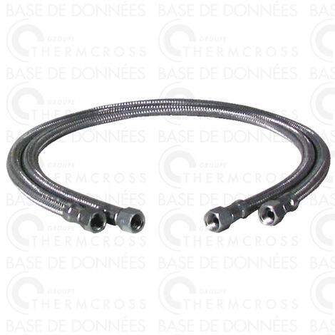 Diff - Flexible fioul F1/2' x F1/2' droit 1M - 602140