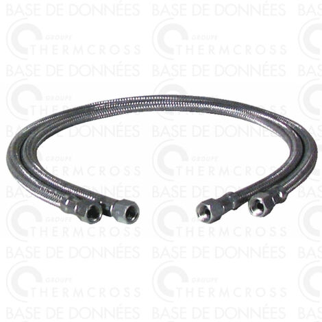 Diff - Flexible fioul F1/2' x F1/2' droit 1M - 602140