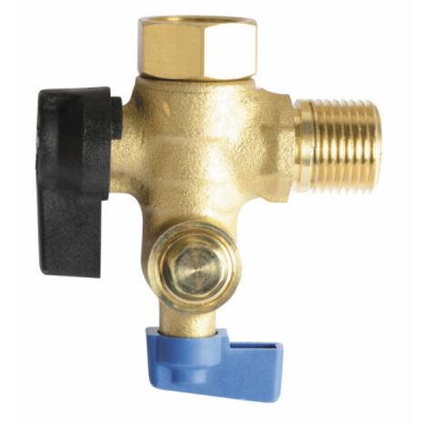 Diff – Robinet eau froide 1/4 – Manette pour Chaffoteaux – Installation rapide – Compatible avec circuits hydrauliques