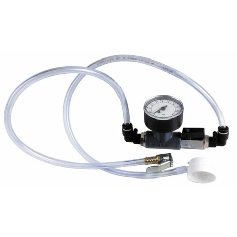 Diff – Kit gonflage vase d'expansion 0-3 bars – Pince à clipser – Pour aérosol de gaz neutre – Usage professionnel