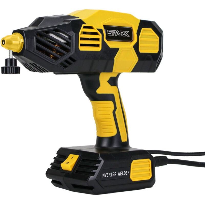 NICOLA All-in-One Portable Welding Machine, 20-120 A 4600 W, Yellow, European Standard, 25 x 25 x 10 cm