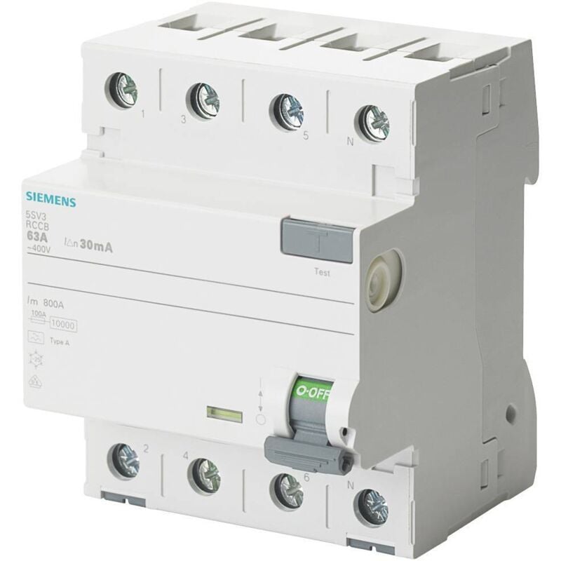 Is fi-schutzschalter 25A,3+N,30MA,400V 5SV3342-6 indus.sector 5SV33426 - Siemens