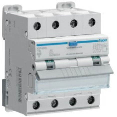 Differenziale Magnetico 4P 300Ma A 32A 6Ka C 4 M ( HAGER cod. AFM482H )
