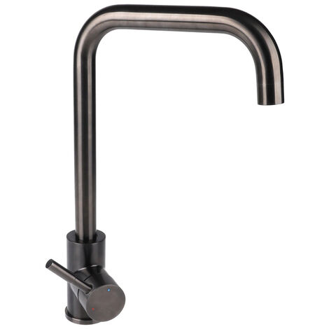 Differnz Mitigeur de cuisine Gunmetal brossé - Gunmetal brossé