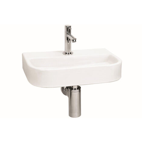 Differnz Ovale set lave-mains 38x7x24cm complet Blanc - blanc