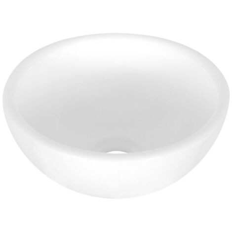 Differnz Ruz Vasque à poser Dia 25X11.5Cm Céramique blanc