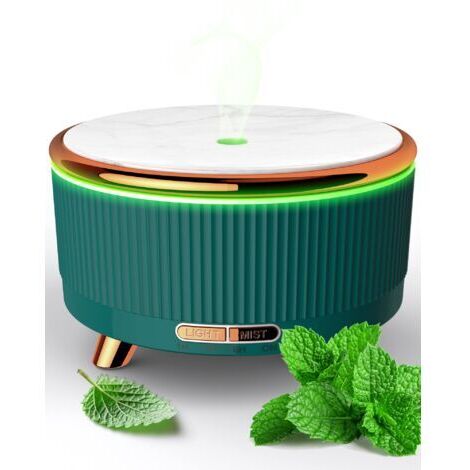 Diffuser ätherische öle, 500ML Ultrasonic Duftöl Aroma Öle Diffuser, Air Diffuser Humidifier for Bedroom mit 7 Colours LED ätherische öle, 500ML Duftöl Aroma Öle Diffuser