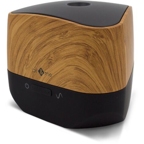 Diffuseur AIROM effet bois air&me, Design unique, il fonctionne par Vapeur froide par ultrasons