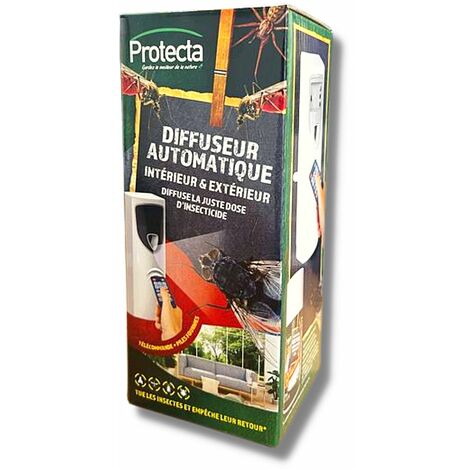 Diffuseur automatique d'insecticides au pyrèthre végétal