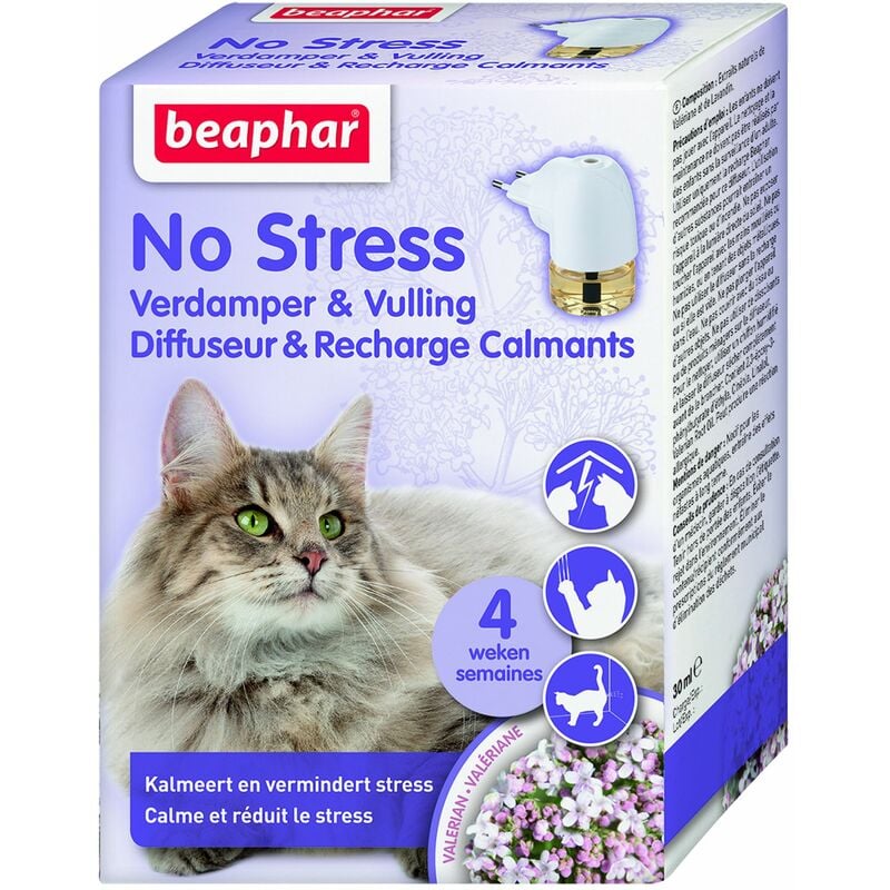 Diffuseur no stress chat avec recharge
