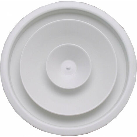 Diffuseur circulaire à jet réglable, blanc, D raccord 450 mm S&P (UNELVENT) 852417