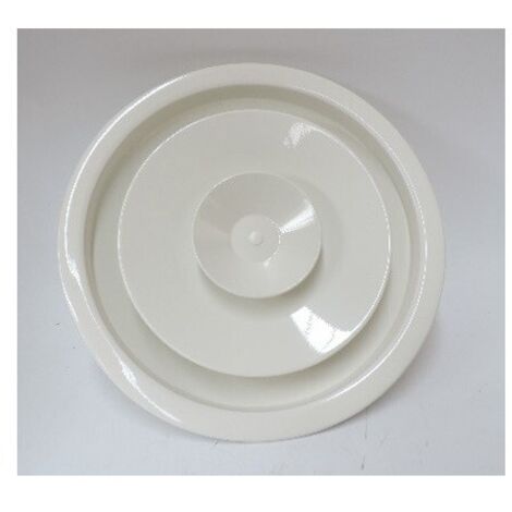 Diffuseur circulaire à jet réglable diam 520mm blanc 480 à 920 m3/h D raccord 250 mm UNELVENT 854117