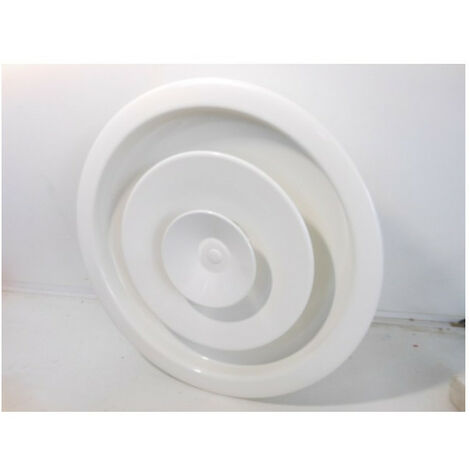 DIFFUSEUR CIRCULAIRE BLANC A CONES REGLABLES RACCORDEMENT 200 MM UNELVENT GCI 200 854116