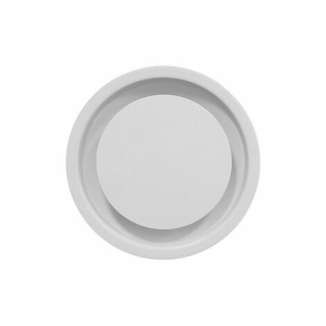 Diffuseur circulaire design à jet réglable, blanc, 300 à 680 m3/h, D 200 mm S&P (UNELVENT) 850566