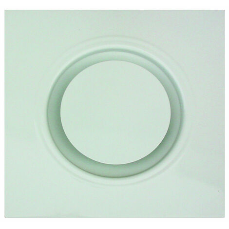 Diffuseur circulaire design à jet réglable pour faux plafond, blanc, D 315 mm S&P (UNELVENT) 850571