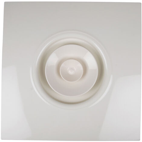 Diffuseur circulaire réglable - Alu laqué blanc Ø160
