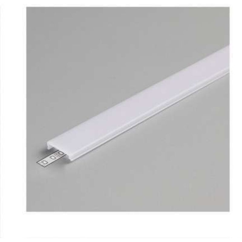 Accessoires profilés diffuseurs clip 15,4mm - 17,6mm Blanc - 17,6mm - 2000mm Accessoires profilés diffuseurs clip 15,4mm - 17,6mm Blanc - 17,6mm - 2000mm