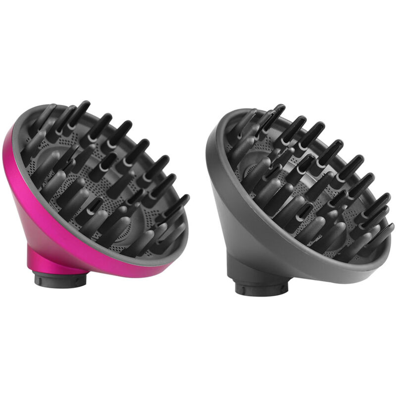 Diffuseur d'accessoires Dyson Airwrap Styler HS05 HS01, transforme le Dyson Airwrap Styler en sèche-cheveux (Rose Rouge, Gris)