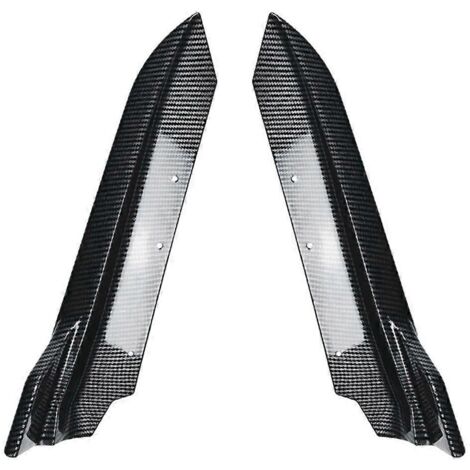 Diffuseur d'angle de pare-chocs arrière en fibre de carbone pour BMW Série 3 E90 (2005-2012)