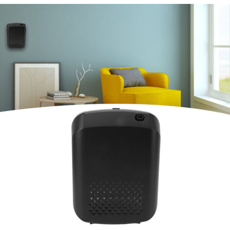 Diffuseur d'Aromathérapie 400ml Bluetooth Électrique Aroma Diffuser pour Maison Hôtel SPA Noire EU Plug