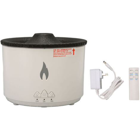 Diffuseur d'Aromathérapie avec Télécommande, Arrêt Auto 2H/8H, Humidificateur de Bureau Sécuritaire pour Maison et Bureau, Prise US 100‑240V