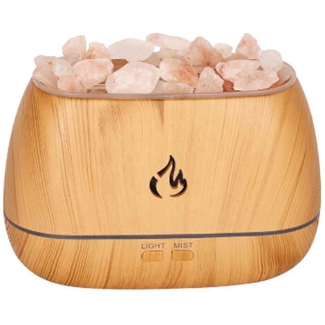 Diffuseur d'arômes à ultrasons USB, humidificateur d'air, diffuseur à flamme 3D A